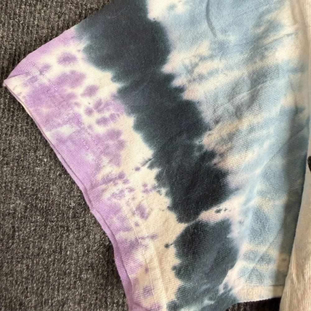 Liquid Blue Grateful Dead Steal Your Faceoff Hockey Tie Dye T Shirt M Vintage